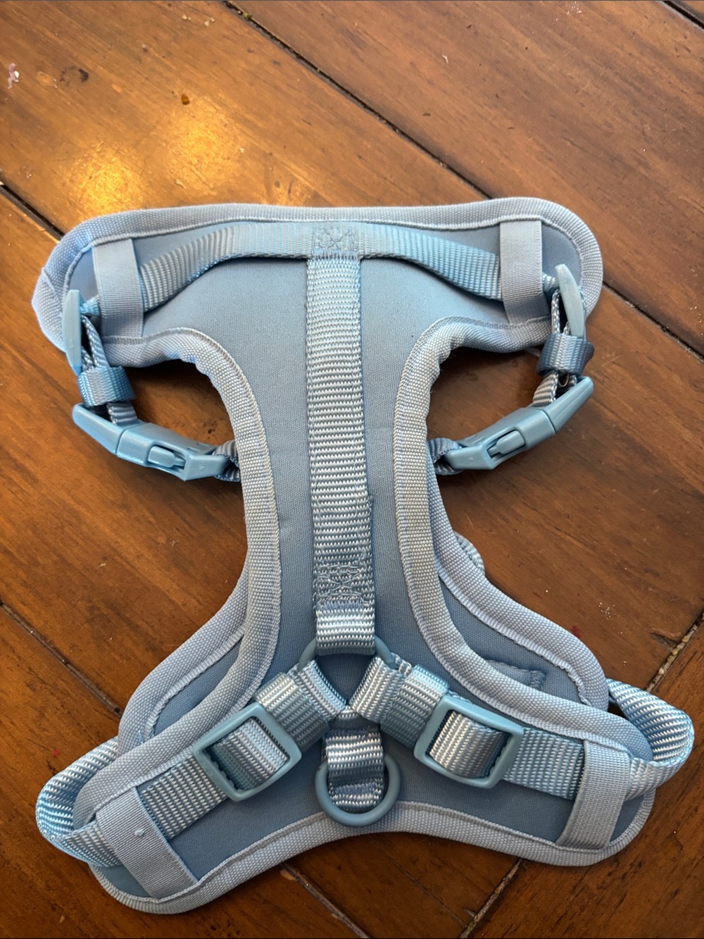 Soft Padded Light Blue Dog Harness Extra Small